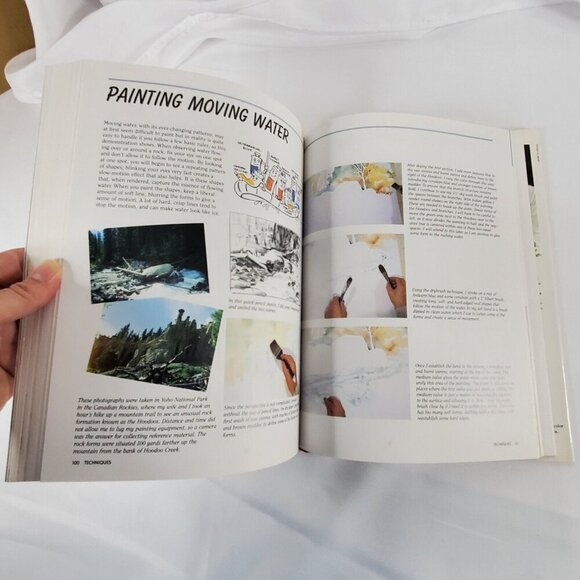 Watercolor And How Getting Started In Watercolor By Graham Scholes Hardcover - Picture 6 of 6